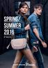 SPRING/ SUMMER 2016 # BAGS