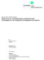 Bericht MAO-WJP-0703-E02 Bestimmung von Transmissionsgrad und Gesamtenergiedurchlassgrad für eine Verglasung mit Glasgespinst und Glasvlies