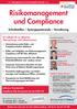 Risikomanagement und Compliance