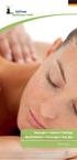 Massagen Hamam Peelings Wohlfühlbäder Packungen Day Spa