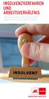 insolvenzverfahren und arbeitsverhältnis