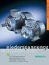 Niederspannungs- Asynchronmotoren IEC-Käfigläufermotoren