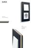Gira Esprit Linoleum-Multiplex. Klare Formensprache, natürliche Materialien