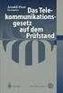 Telekommunikationsgesetz. Herausgegeben von Prof. Dr. Hans-Wolfgang Arndt Universität Mannheim