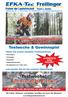 Wasserburger Str Obing Tel / EFKA-Tec Freilinger Ihr Forstspezialist Aktionen Herbst 2013
