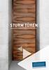 1 Sturm Funktionstüren mit System STURM TÜREN INNOVATIV. KOMPETENT. ZUVERLÄSSIG.