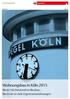 Pegel Köln 3/2016. Wohnungsbau in Köln Neuer Höchststand im Neubau Noch nie so viele Eigentumswohnungen