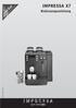 IMPRESSA X7. Bedienungsanleitung. Art. Nr /01