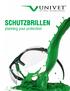 SCHUTZBRILLEN. planning your protection