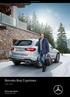 Herbst/Winter Mercedes-Benz Experience. Modelle. Zubehör.