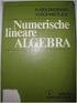 Numerische Lineare Algebra