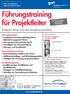 Führungstraining für Projektleiter
