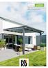 AlPro-Terrassendachsystem AlPro-Carportsystem