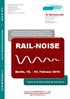 5. internationales Fachsymposium zum Thema Lärmentstehung und innovative Maßnahmen zur Lärmminderung bei Fahrzeugen und Fahrwegen RAIL-NOISE