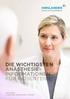 DIE WICHTIGSTEN ANÄSTHESIE- INFORMATIONEN FÜR PATIENTEN HIRSLANDEN A MEDICLINIC INTERNATIONAL COMPANY