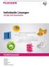 MASCHINENBAU. Individuelle Lösungen mit High-Tech-Kunststoffen DRUCKINDUSTRIE FÖRDERTECHNIK BAUINDUSTRIE. PLEIGER Kunststoff AUFBEREITUNGSTECHNIK