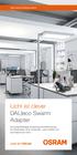 Licht ist clever DALIeco Swarm Adapter