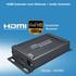 HDMI und USB über IP Ethernet LAN Netzwerk Extender Kit - 100m p