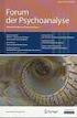 Inhalt. 1 Psychoanalytische Einzel- und Gruppen psychotherapie: Das Modell der Über tragungsfokussierten Psychotherapie (TFP).. 3