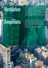 Verstärker. Amplifiers