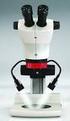 Das Profil Modulares System der Stereo- und Zoom-Mikroskope