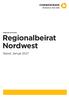 Mitgliederverzeichnis. Regionalbeirat Nordwest
