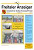 Freitaler Anzeiger. Amtsblatt der Großen Kreisstadt Freital. Heute hier: Jahrgang September 2016 Nummer 16 0 S. 18: