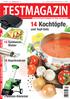 14 Kochtöpfe. und Topf-Sets. 14 Sandwich- Maker. 16 Haartrockner. 3 Benzin-Häcksler. 11/ Jahrgang / Nr. 111