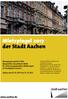 Mietspiegel 2017 der Stadt Aachen