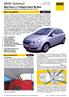 ADAC Autotest. Seite 1 / Opel Corsa 1.0 Twinport Catch Me Now. ADAC Testergebnis Note 2,6. Dreitüriger Kleinwagen mit Schrägheck (44 kw / 60 PS)