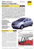 ADAC Autotest. Seite 1 / Opel Corsa 1.0 Twinport Edition. ADAC Testergebnis Note 2,6. Fünftüriger Kleinwagen mit Schrägheck (44 kw / 60 PS)