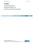 DFG. Leitfaden für Abschlussberichte Graduiertenkollegs und Internationale Graduiertenkollegs. DFG-Vordruck /14 Seite 1 von 19