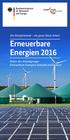 Erneuerbare Energien 2016
