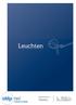 Leuchten. Allgemeine Produkteinführung