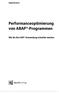 Performanceoptimierung von ABAP -Programmen