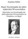 Joachim Stiller. Hegel: Enzyklopädie der philosophischen