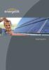Was wir tun. energetik Ihr Partner für Photovoltaik. Für jedes Dach eine clevere Lösung