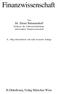 Von Dr. Dieter Brümmerhoff Professor für Volkswirtschaftslehre, insbesondere Finanzwissenschaft. 8., völlig überarbeitete und stark erweiterte Auflage