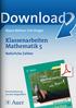 Download. Klassenarbeiten Mathematik 5. Natürliche Zahlen. Marco Bettner, Erik Dinges. Downloadauszug aus dem Originaltitel: