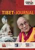 TIBET-JOURNAL. Dalai Lama weltweit gefeiert. 80. Geburtstag: SEITE 2/3.  PETITION BESUCH UNGEKLÄRT.