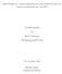 Abschlussbericht von Simon Nieswand (Forschungsstudent GK) 13. November RWTH Aachen Fachbereich Physik