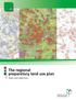 The regional preparatory land use plan