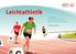 Leichtathletik. Sport-Regeln von Special Olympics Deutschland [gesprochen: speschell olüm-picks] in Leichter Sprache