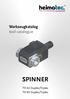 Werkzeugkatalog tool catalogue SPINNER. TD 42 Duplex/Triplex TD 65 Duplex/Triplex