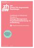 Certificate of Advanced Studies in Change Management, Organisationsberatung- & entwicklung