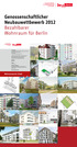 Genossenschaftlicher Neubauwettbewerb 2012 Bezahlbarer Wohnraum für Berlin