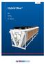 INFO. Hybrid Blue ADC. Adiabatic Dry Cooler kw