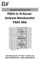 FS20-3-/6-Kanal- Aufputz-Wandsender FS20 S6A