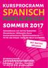 kursprogramm SPANISCH PORTUGIESISCH