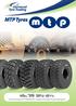 MTP Tyres. Hochwertige OTR-Reifen für anspruchsvolle Anwendungen!